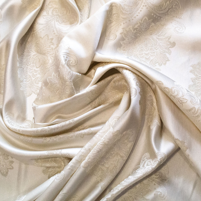 Set draperii Velaria matase unt, 2*240x250 cm [2]