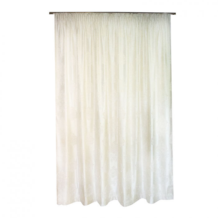 Set draperii Velaria matase unt, 2*240x250 cm [3]