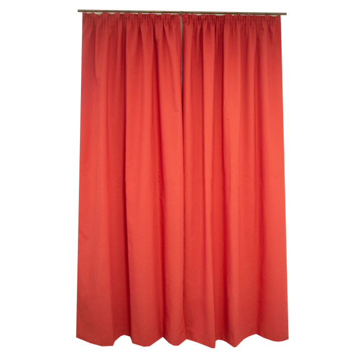 Set draperii Velaria blackout somon, 2*140x260 cm [2]