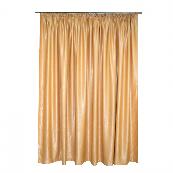 Set draperii Velaria soft auriu, 2*260x245 cm [3]