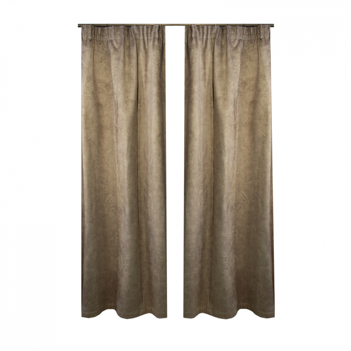 Set draperii Velaria Terra crem, 2x285x255 cm [1]