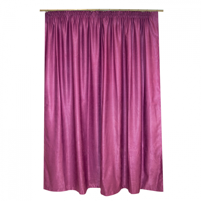 Set draperii Velaria soft pruna, 2*230x245 cm [2]