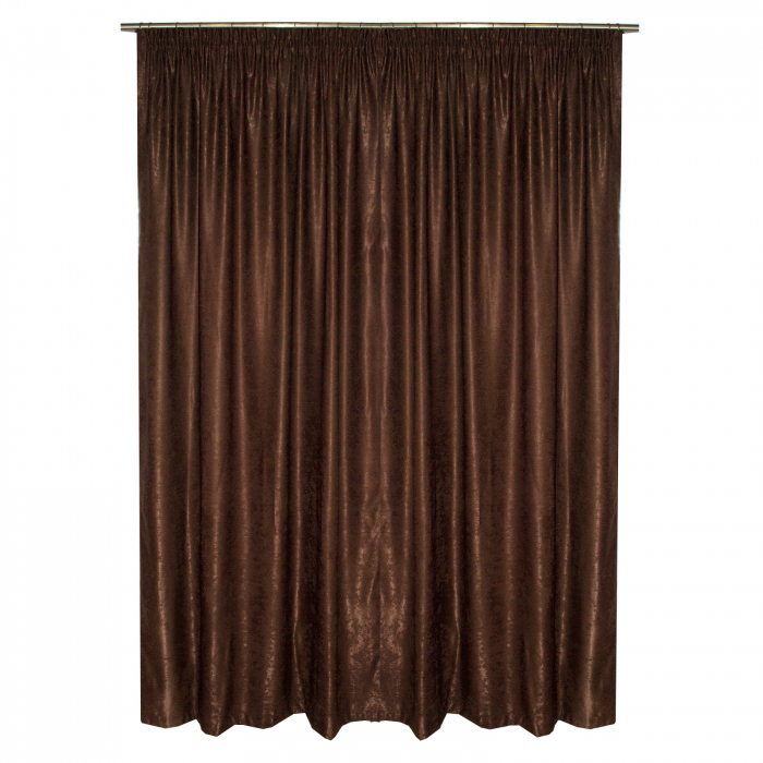 Set draperii Velaria soft maro, 2*135x245 cm [2]