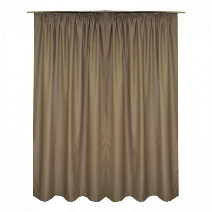 Set draperii Velaria blackout bej, 2*150x230 cm [2]