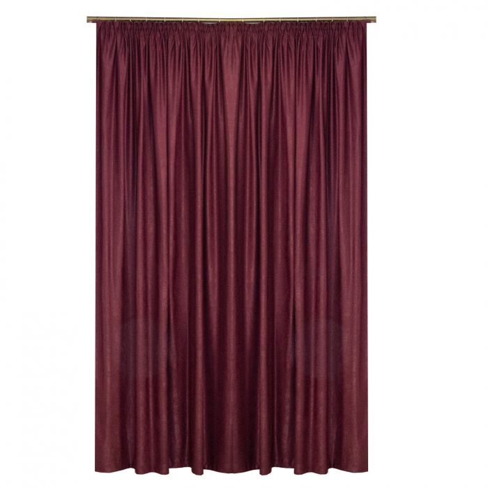 Set draperii Velaria Soft pruna, 2*170x260 cm [2]
