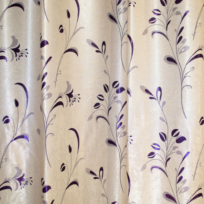 Set draperii Velaria spic mov, 2*150x260 cm [2]