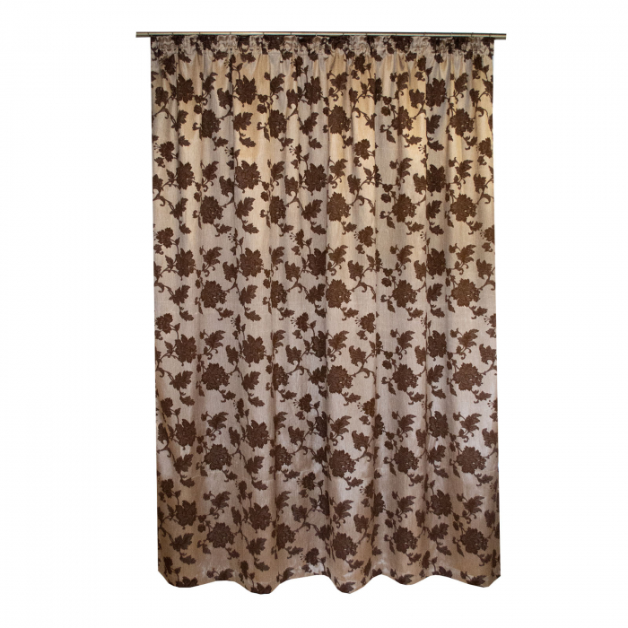 Set draperii Velaria tafta florala, 2*140x245 cm [3]
