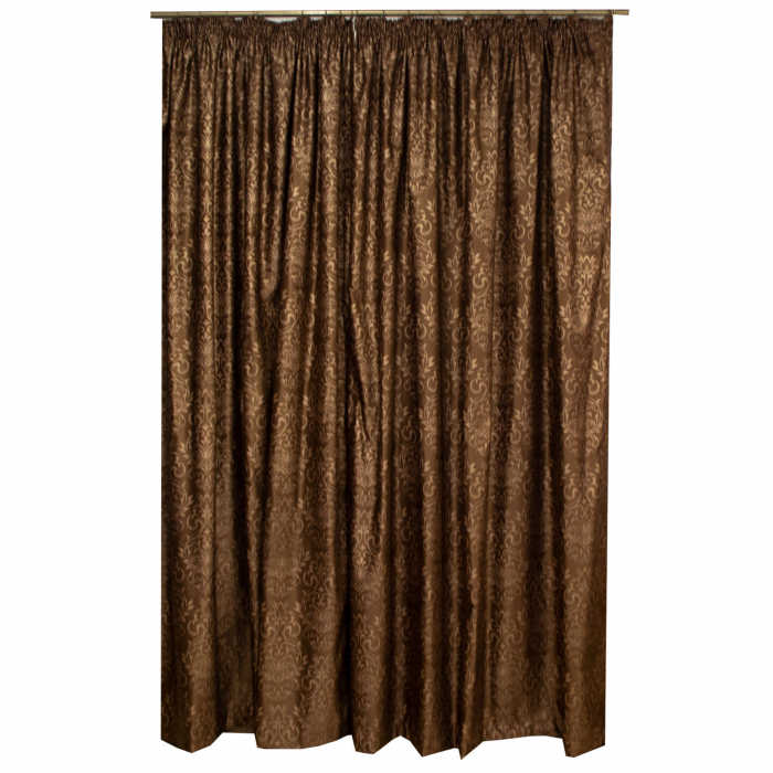 Set draperii Velaria tafta wenge, 2*175x260 cm [2]