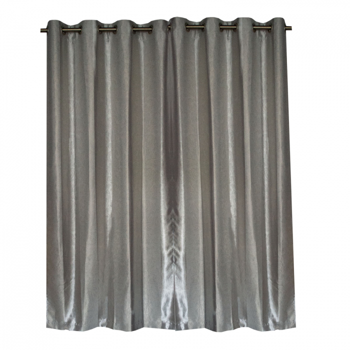 Set draperii Velaria dungi gri, 2*115x225 cm [2]
