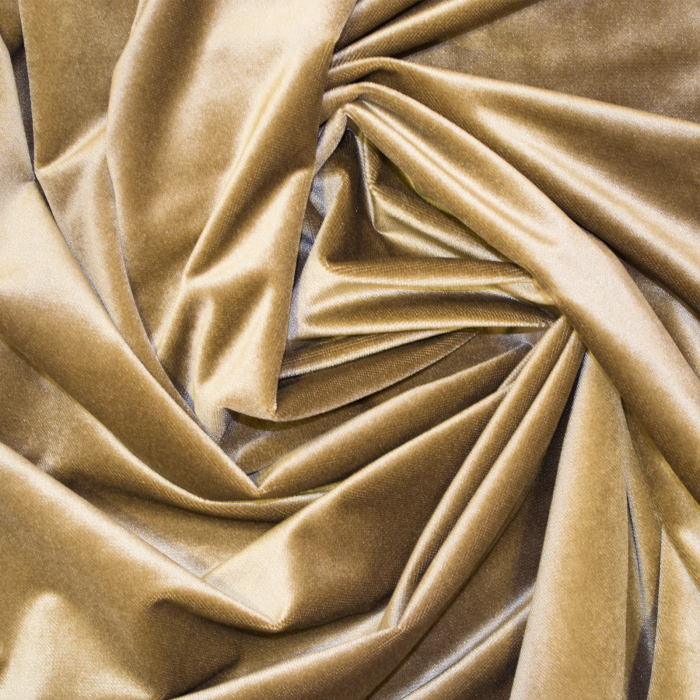 Set draperii Velaria catifea caramel cu rejansa [2]