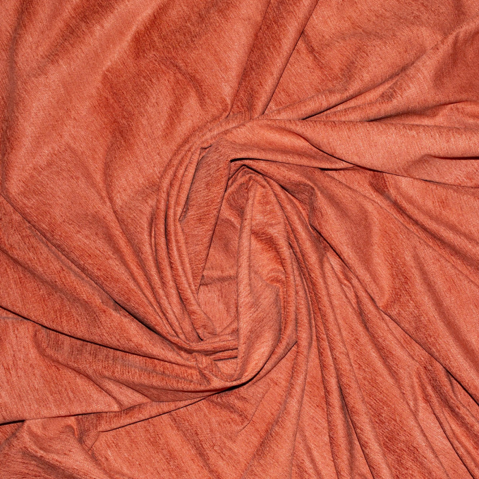 Set draperii Velaria chenille portocaliu, 2x190x250 cm [2]