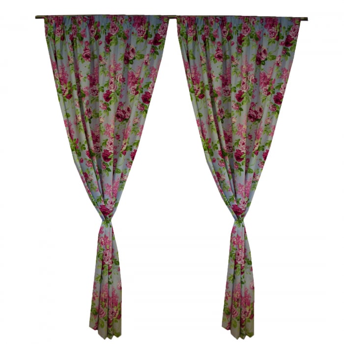 Set draperii Velaria trandafiri roz [4]