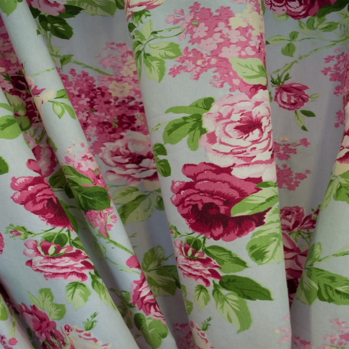 Set draperii Velaria trandafiri roz [3]