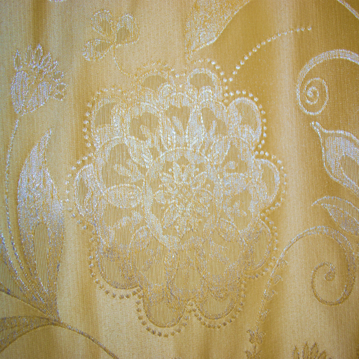 Set draperii Velaria tafta cu flori, 2x145x260 cm [4]