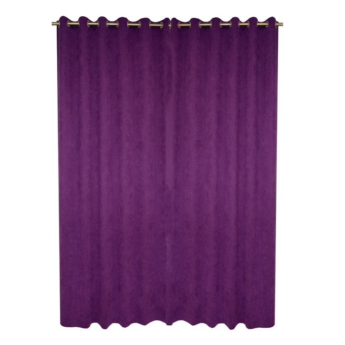 Set draperii Velaria mov, 2*175x250 cm [2]