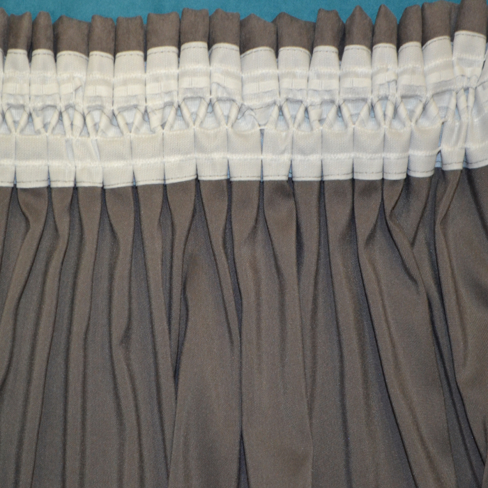 Set draperii Velaria turcoaz gri 2x200x230 cm [4]