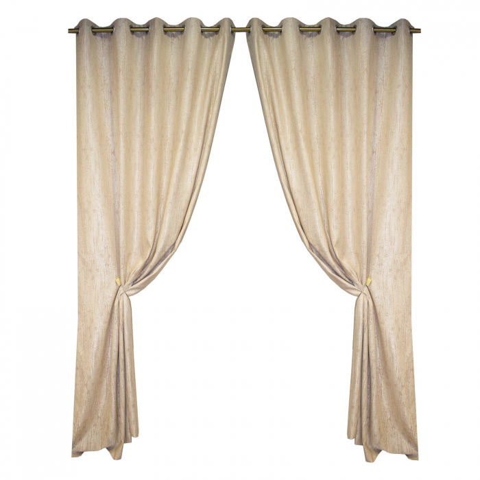 Set draperii Velaria branches bej, 2x140x260 cm [4]