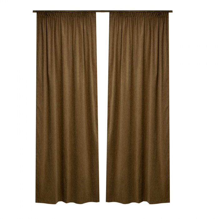 Set draperii Velaria Chenille grej, 2x120x250 cm [3]