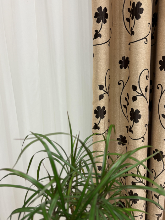 Set Velaria perdea Voal si draperie Flowers [5]