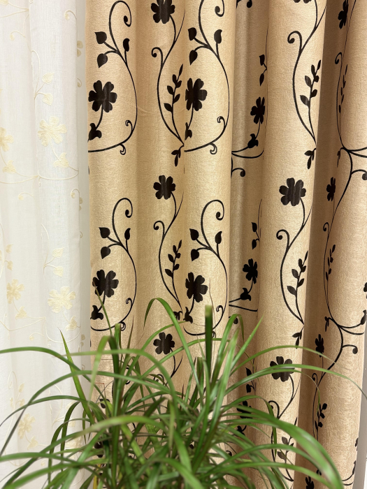 Set Velaria perdea si draperie Flowers [5]