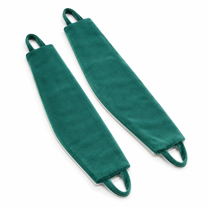 Velaria - set esarfe decorative din catifea tip brau cu gaica pentru draperii [2]