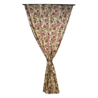 Draperii - Draperie Velaria floral roz