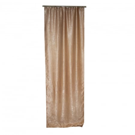 Draperii fara model - Draperie Velaria soft maro, 90x265 cm