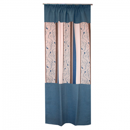 Draperii la oferta - Draperie Velaria rustic roz, 90x230 cm