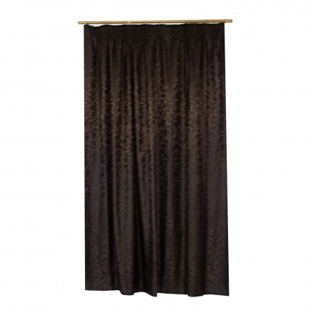 Draperie Velaria jacard negru, 160x195 cm [1]