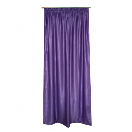 Draperii fara model - Draperie Velaria soft mov, 150x260 cm