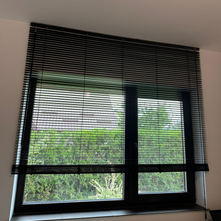 Rulouri si Jaluzele - Jaluzele Velaria orizontale din lemn (venetiene) dimensiuni personalizate 25 mm