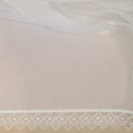 Perdea Velaria in unt cu dantela, 290x155 cm [4]