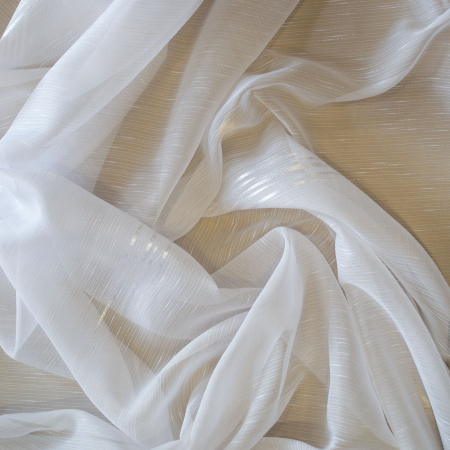 Perdea de bucatarie alba cu imprimeu, 380x155 cm [1]