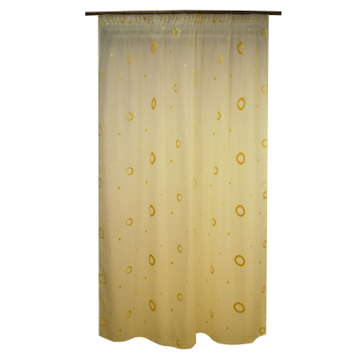 Perdea supersable cu cerc bej, diverse dimensiuni [0]