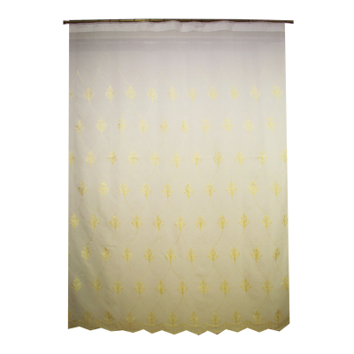 Perdele moderne - Perdea Velaria baroc cu x-uri bej 180X245 cm