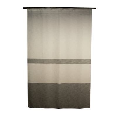 Perdele clasic - Perdea super in ivory cu gri, diverse dimensiuni