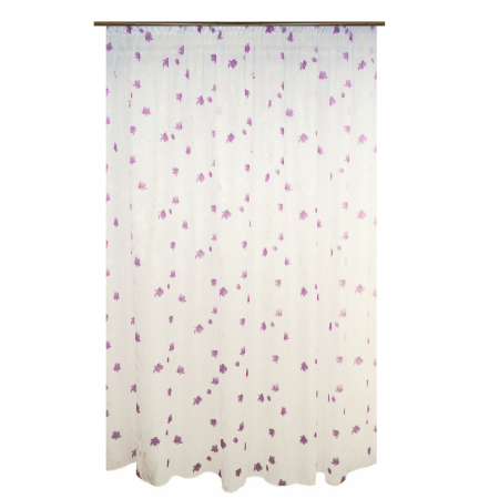 Produse - Perdea superpaint flowers purple, 290x245 cm