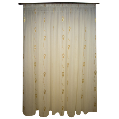 Perdea supersable cerc beige, 420x245 cm [0]
