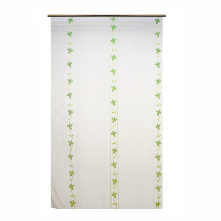 Produse - Perdea supersable  flori verzi, 140x245 cm