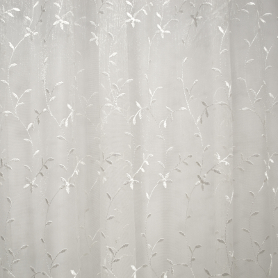 Perdea tul flori rar 240x245 cm [2]