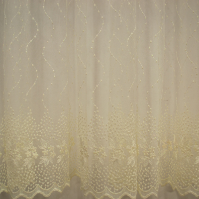 Perdea tul cu flori rar, diverse dimensiuni [1]