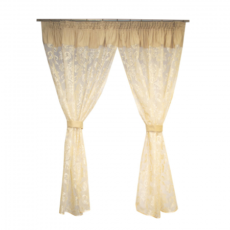 Perdea Velaria fancy auriu, 230x155 cm [0]