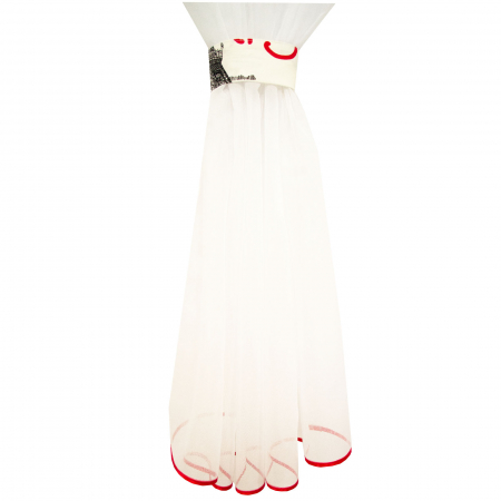 Perdea Velaria alba, 360x150 cm [3]