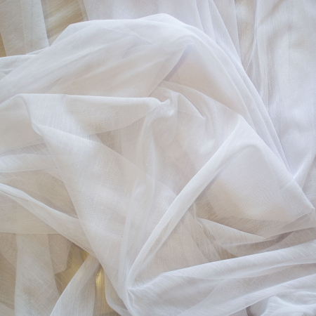 Perdea Velaria alba transparenta, 390x225 cm [2]