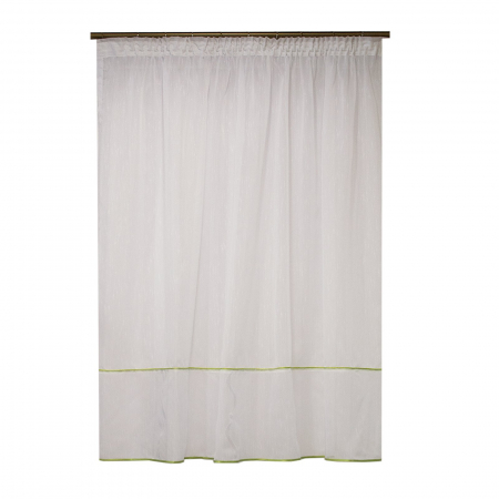 Perdele bucatarie - Perdea Velaria sable alb, 385x155 cm