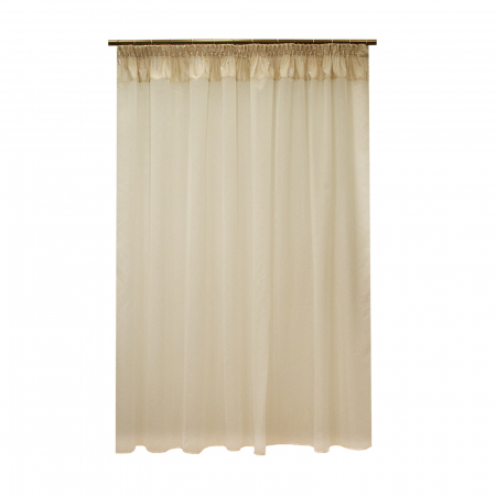 Perdele bucatarie - Perdea Velaria ploita ivoire, 240x210 cm