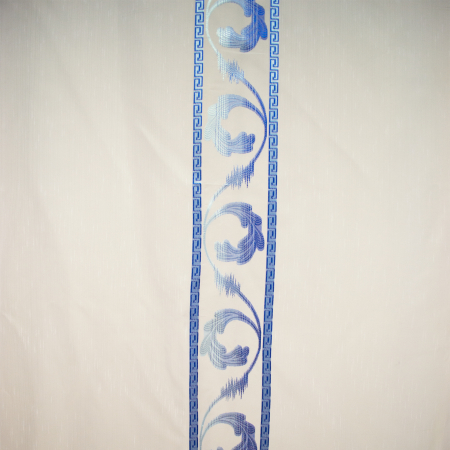 Perdea Velaria sable cu model albastru, 140x245 cm [2]