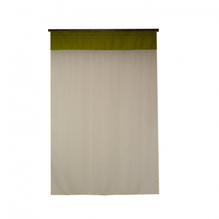 Perdele bucatarie - Perdea Velaria in crem, 95x160 cm