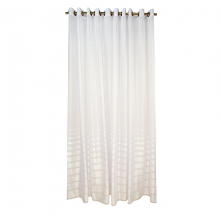 Perdele - Perdea Velaria alba cu dungi, 300x255 cm