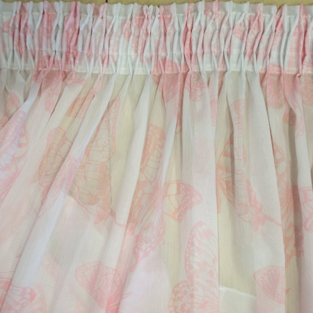 Perdea Velaria batist fluturi roz, 550x250 cm [1]